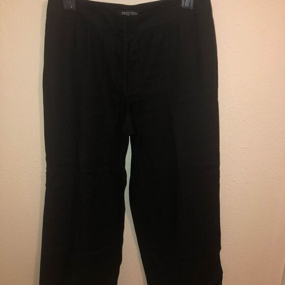 Wide Leg Linen Trousers - Picture 1 of 7